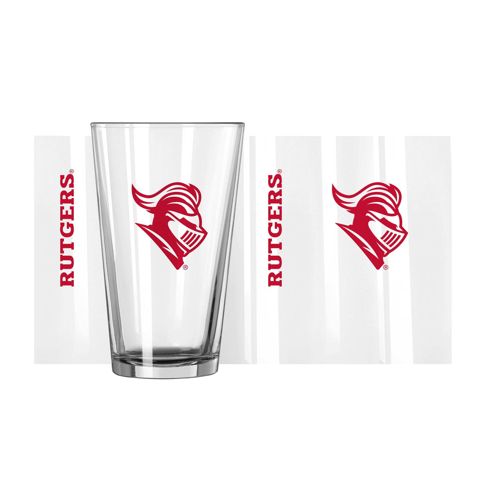 Rutgers 16oz Gameday Pint Glass - Logo Brands - Flyclothing LLC