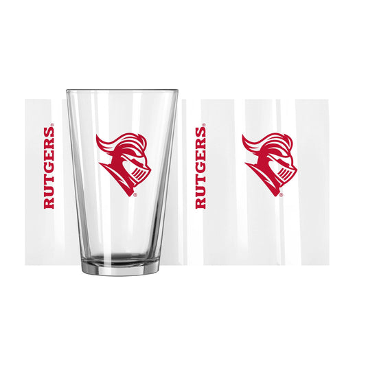 Rutgers 16oz Gameday Pint Glass - Logo Brands - Flyclothing LLC