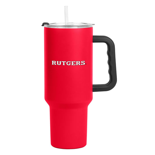 Rutgers 40oz Flipside Powder Coat Tumbler - Logo Brands - Flyclothing LLC