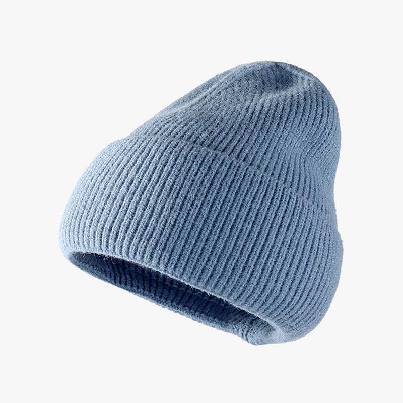 Thermal Solid Knit Hat - Trendsi - Flyclothing LLC