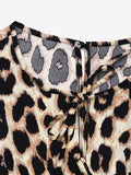 Perfee Tied Leopard Half Sleeve Jumpsuit - Trendsi - Flyclothing LLC