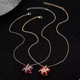 Heart-Shaped MOM Pendant Necklace - Trendsi - Flyclothing LLC