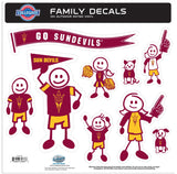 Arizona St. Sun Devils Family Decal Set Large - Arizona St. Sun Devils - Flyclothing LLC
