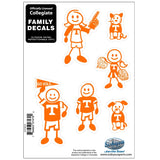 Tennessee Volunteers Family Decal Set Small - Tennessee Volunteers - Flyclothing LLC