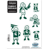 Michigan St. Spartans Family Decal Set Small - Michigan St. Spartans - Flyclothing LLC