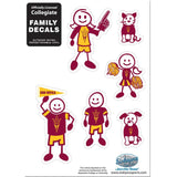 Arizona St. Sun Devils Family Decal Set Small - Arizona St. Sun Devils - Flyclothing LLC