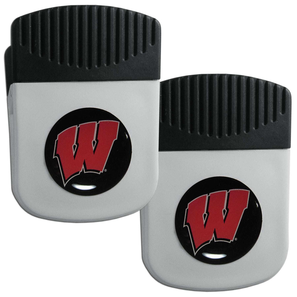 Wisconsin Badgers Clip Magnet with Bottle Opener 2 pack - Wisconsin Badgers - Flyclothing LLC