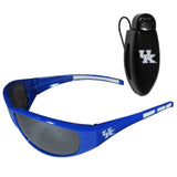 Kentucky Wildcats Wrap Sunglass with Visor Clip - Kentucky Wildcats - Flyclothing LLC