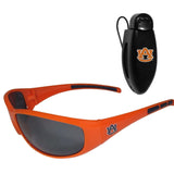 Auburn Tigers Wrap Sunglass with Visor Clip - Auburn Tigers - Flyclothing LLC