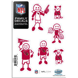 Arizona Cardinals Family Decal Set Small - Arizona Cardinals - Flyclothing LLC