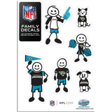 Jacksonville Jaguars Family Decal Set Small - Jacksonville Jaguars - Flyclothing LLC