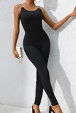Scoop Neck Wide Strap Skinny Jumpsuit - Trendsi - Flyclothing LLC