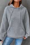 Dropped Shoudler Pocketed Hoodie - Trendsi - Flyclothing LLC
