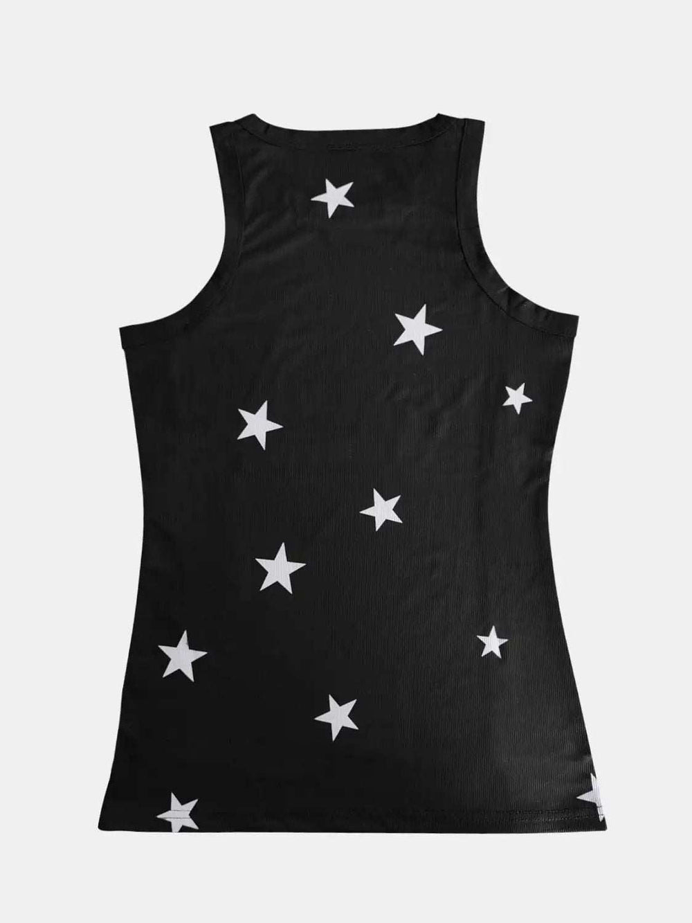 Full Size Star Round Neck Tank - Trendsi - Flyclothing LLC