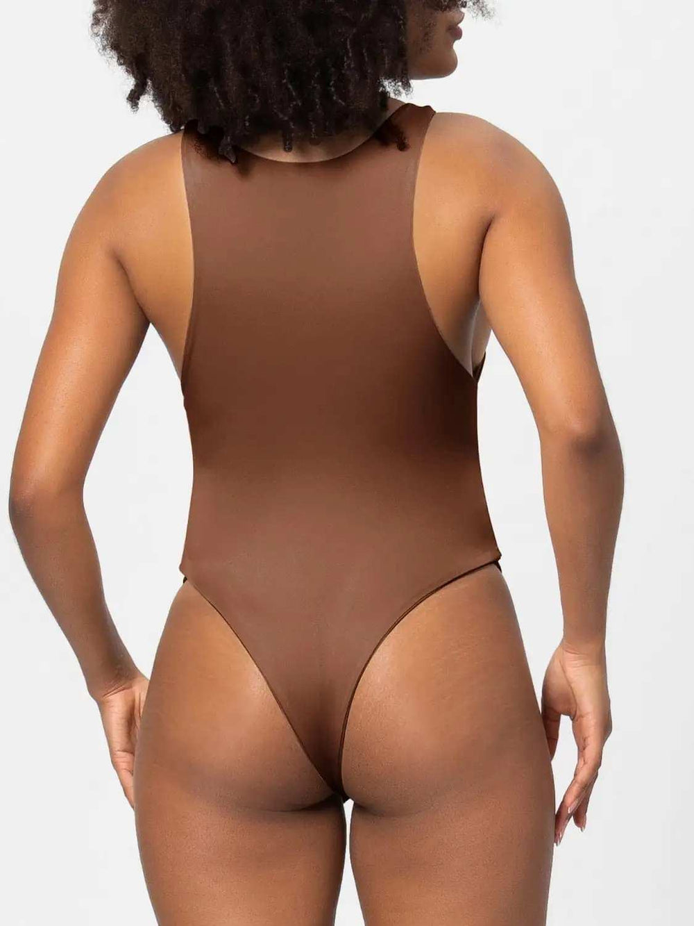 Full Size Round Neck Wide Strap Bodysuit - Trendsi - Flyclothing LLC