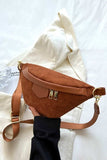Zenana Corduroy Crossbody Bag with Removable Strap - Trendsi - Flyclothing LLC