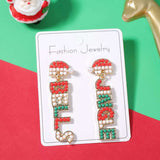 Christmas Jingle Bells Drop Earrings - Trendsi - Flyclothing LLC