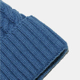 Cable Knit Winter Hat with Pompom - Trendsi - Flyclothing LLC
