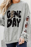 GAME DAY Football Long Sleeve Sweatshirt - Trendsi - Flyclothing LLC