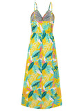 Twisted Printed V-Neck Cami Dress - Trendsi - Flyclothing LLC