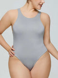 Full Size Round Neck Wide Strap Bodysuit - Trendsi - Flyclothing LLC