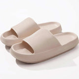 Open Toe Platform Slippers - Trendsi - Flyclothing LLC