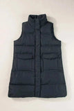 Pocketed Zip Up Vest Coat - Trendsi - Flyclothing LLC