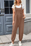 Lovelet Knotted Strap Overalls with Pockets - Trendsi - Flyclothing LLC