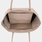 David Jones PU Leather Tote Bag - Trendsi - Flyclothing LLC