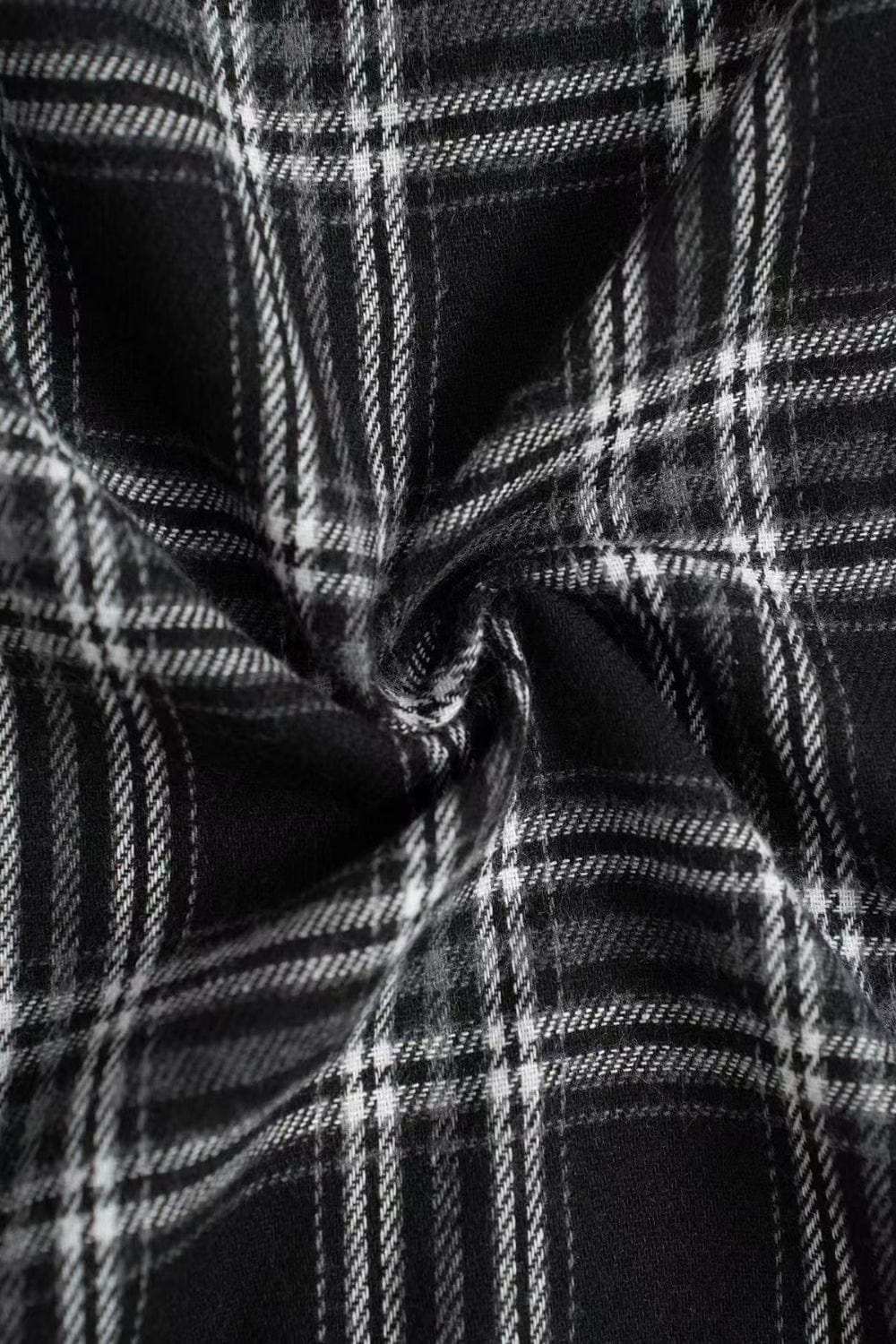 Plaid Wide Leg Pants - Trendsi - Flyclothing LLC