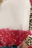 Leopard Round Neck Long Sleeve T-Shirt - Trendsi - Flyclothing LLC