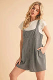 Aemi+Co Plaid Square Neck Romper - Trendsi - Flyclothing LLC