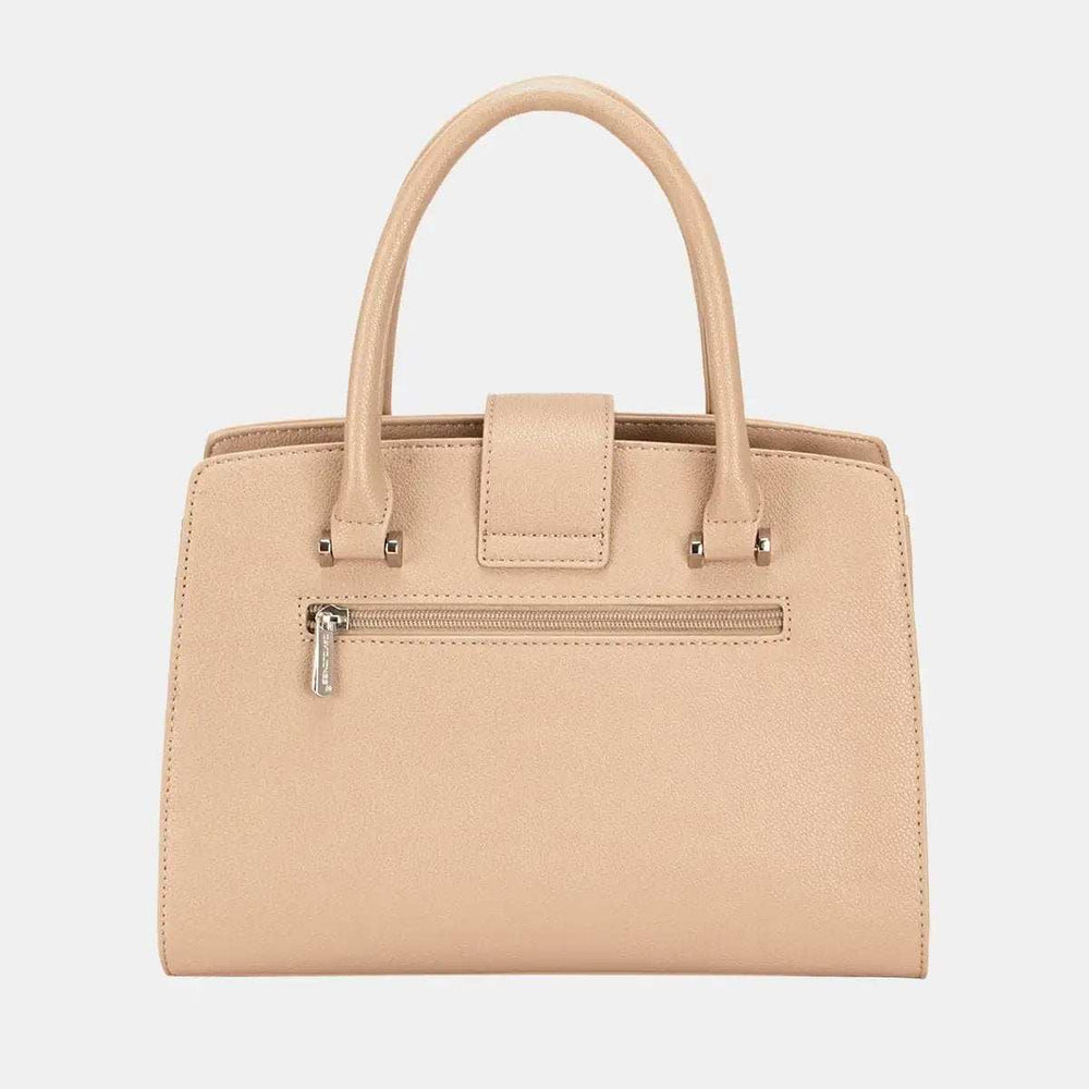David Jones PU Leather Handbag - Trendsi - Flyclothing LLC