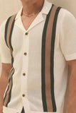 Men's Plus Size Button Down Short Sleeve Shirt - Trendsi - Flyclothing LLC