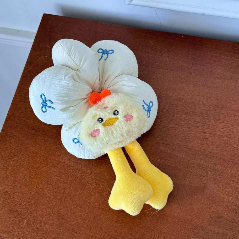 Printed Animal Shaped Hair Scrunchy - Trendsi - Flyclothing LLC