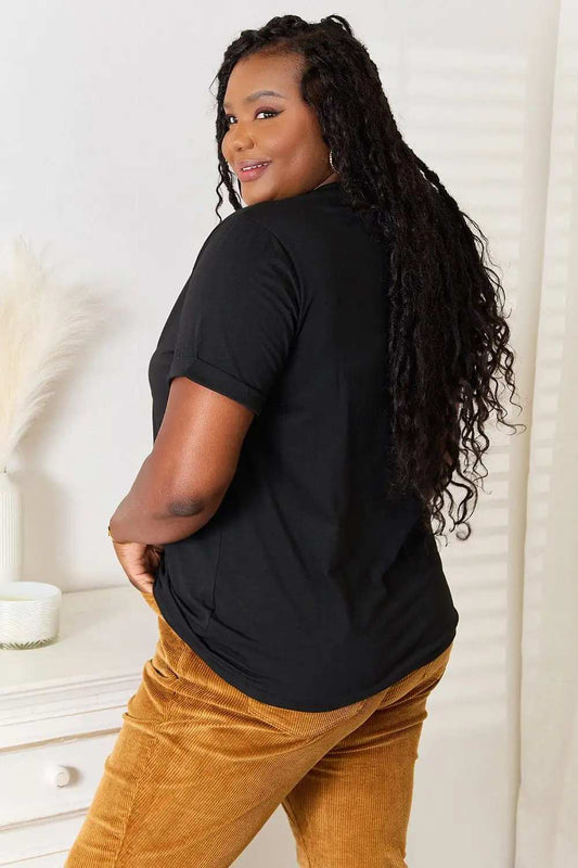 Simply Love BE KIND Graphic Round Neck T-Shirt - Trendsi - Flyclothing LLC