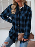 Casual Plaid Button Up Shirt - Trendsi - Flyclothing LLC