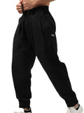 Men's Plus Size Drawstring Pocketed Active Pants - Trendsi - Flyclothing LLC