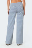 Striped Wide Leg Pants - Trendsi - Flyclothing LLC