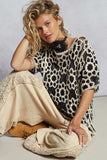 POL Openwork Short Sleeve Crochet Knit Top with Weave Knit Patterns - Trendsi - Flyclothing LLC