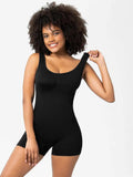 Scoop Neck Wide Strap Shaping Romper - Trendsi - Flyclothing LLC