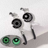 2-Piece Glow-in-the-Dark Sun Moon Bracelet - Trendsi - Flyclothing LLC