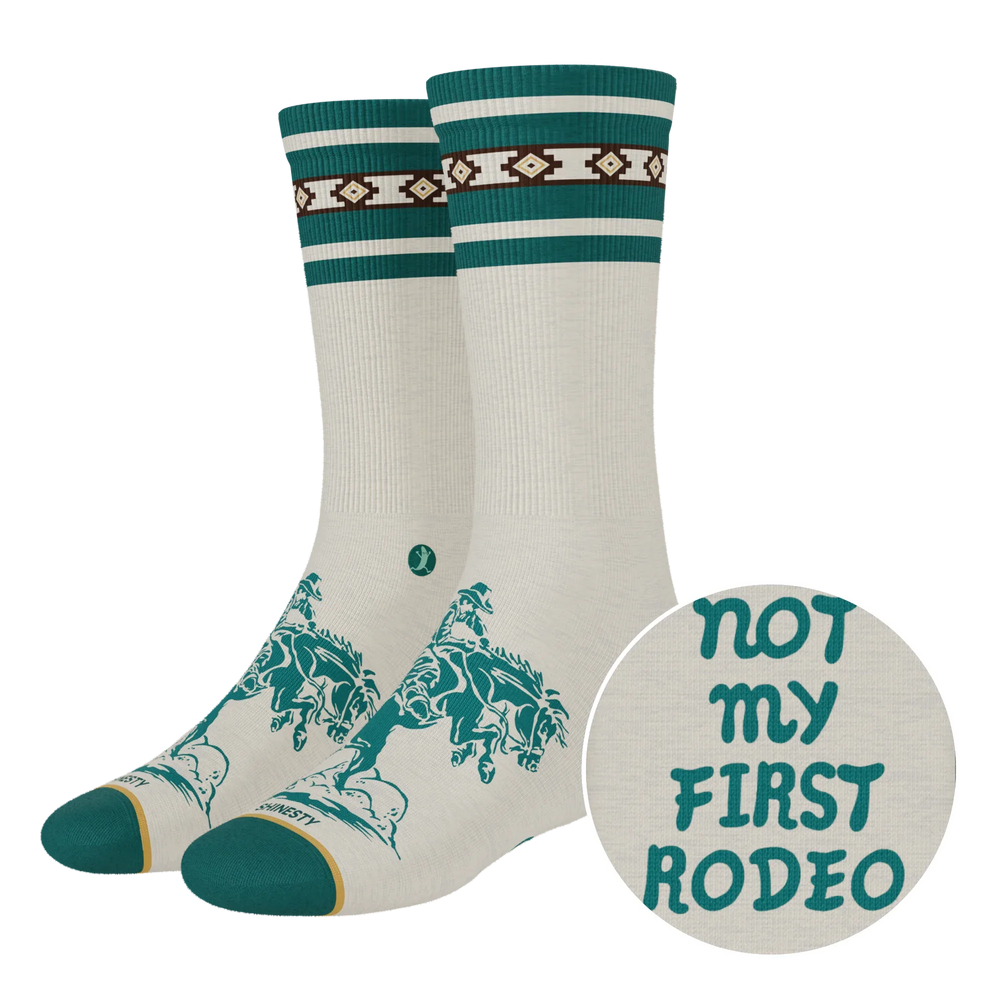 The 2nd Rodeo | Rodeo Heel Hammock™ Crew Socks - Shinesty - Flyclothing LLC