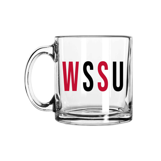 Winston Salem St 13oz Overtime Glass Mug - Logo Brands - Flyclothing LLC