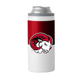 Winston-Salem State Colorblock 12oz Slim Can Coolie - Logo Brands - Flyclothing LLC