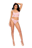 Elegant Moments Baby Pink Cami Top And Panty 30098 - Elegant Moments - Flyclothing LLC