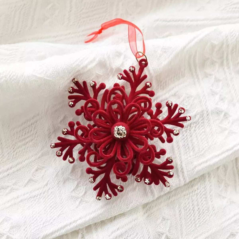 Christmas Velvet Hanging Ornament - Trendsi - Flyclothing LLC
