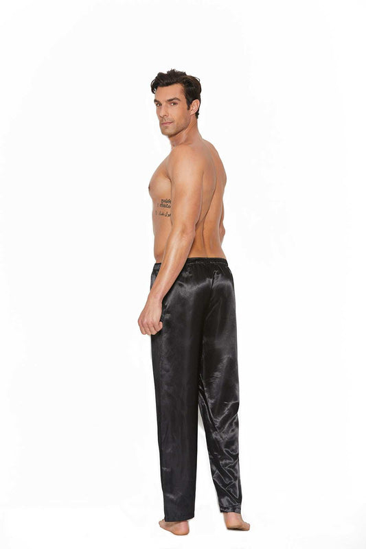 Elegant Moments Black Satin Unisex Pants 3015 - Elegant Moments - Flyclothing LLC