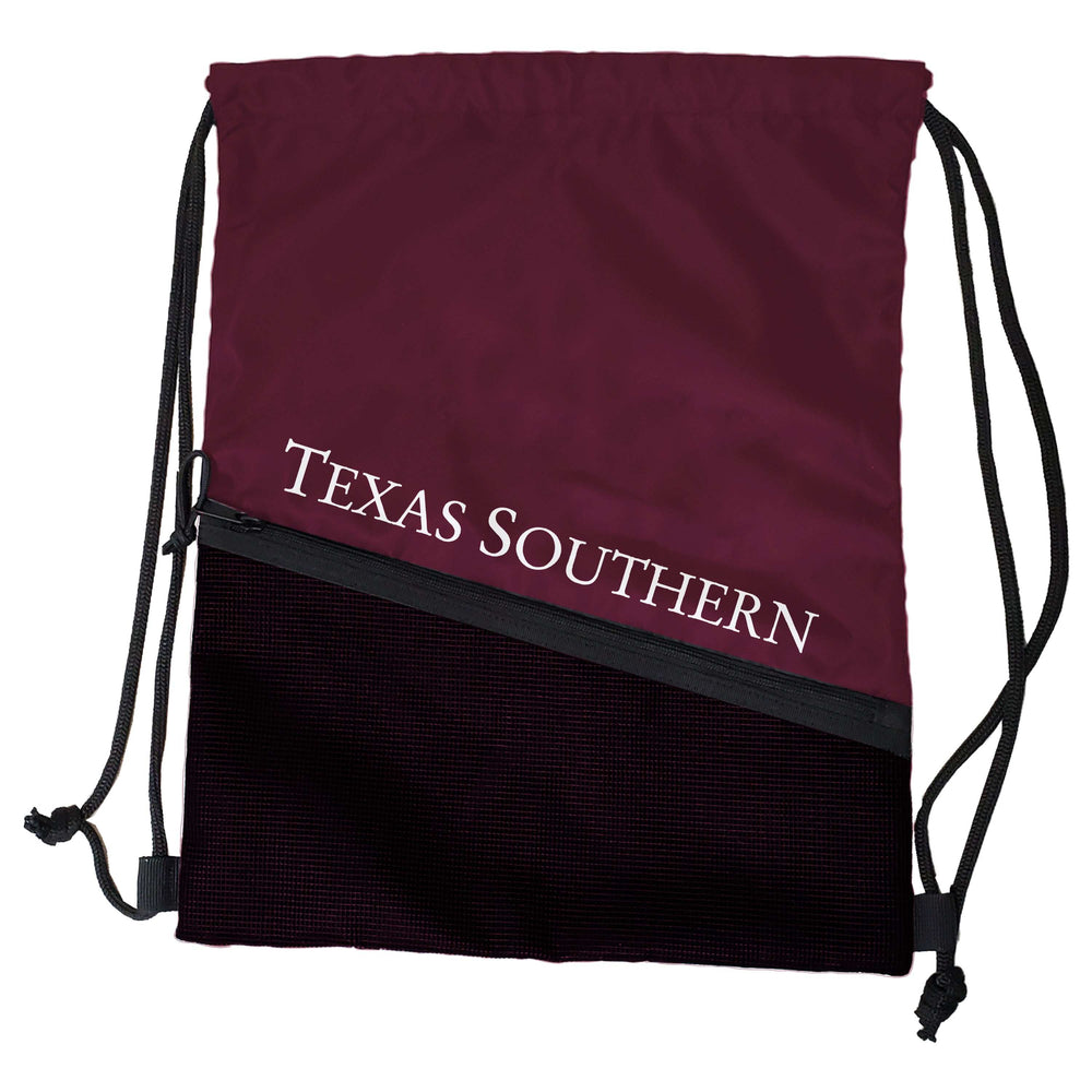 Texas Southern Maroon Tilt Backsack - Logo Brands - Flyclothing LLC
