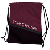 Texas Southern Maroon Tilt Backsack - Logo Brands - Flyclothing LLC